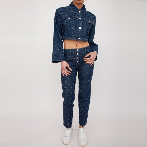 Жіночі джинси LOVE MOSCHINO PANTALONE DENIM BLU DENIM