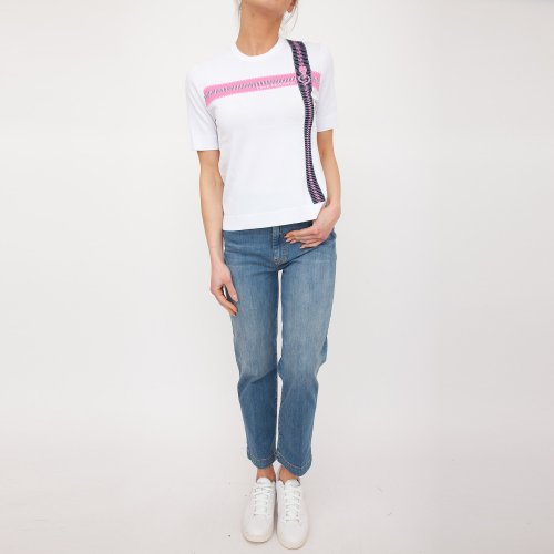 Жіночий светр LOVE MOSCHINO MAGLIA BIANCO