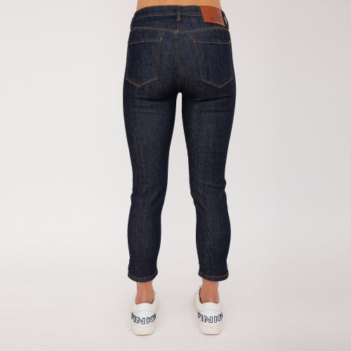 Женские джинсы LOVE MOSCHINO PANT.5 TASCHE DENIM BLU DENIM