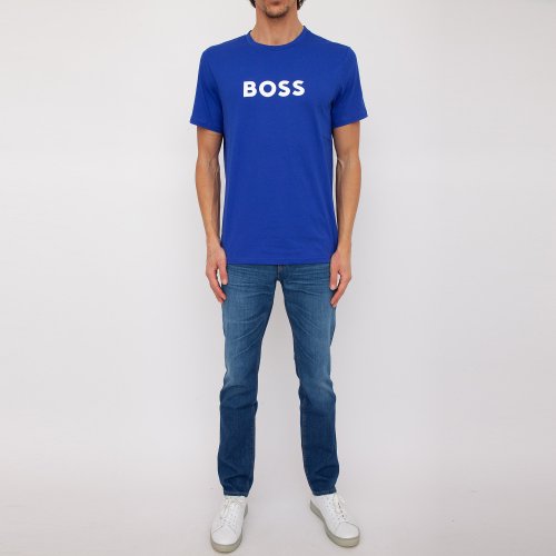 Чоловіча футболка HUGO BOSS Swimwear BLU