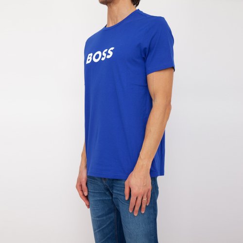 Чоловіча футболка HUGO BOSS Swimwear BLU