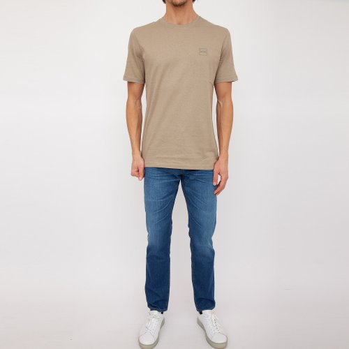 Мужская футболка HUGO BOSS Jersey BEIGE