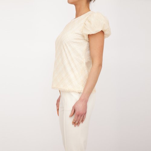 Жіноча футболка TWIN-SET T-SHIRT BEIGE