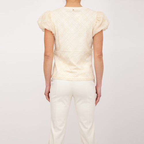 Жіноча футболка TWIN-SET T-SHIRT BEIGE