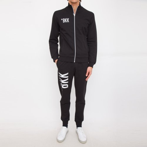Мужской спортивный костюм BIKKEMBERGS TUTA DA GINNASTICA NERO