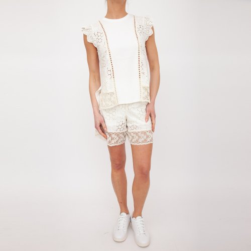 Женская блузка TWIN-SET BLUSA BIANCO