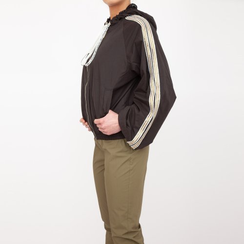 Женская куртка TWIN-SET BOMBER NERO
