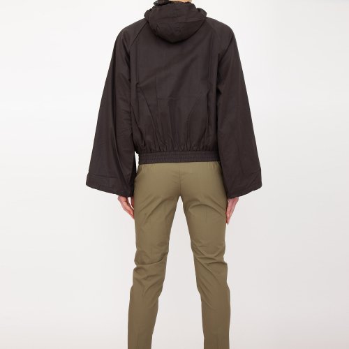 Женская куртка TWIN-SET BOMBER NERO