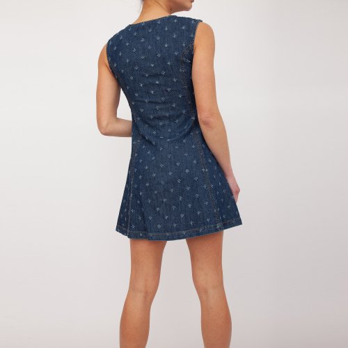 Жіноче плаття  LOVE MOSCHINO VESTITO BLU DENIM
