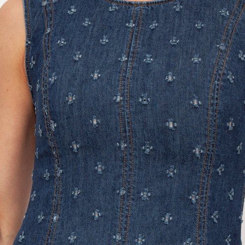 Жіноче плаття  LOVE MOSCHINO VESTITO BLU DENIM