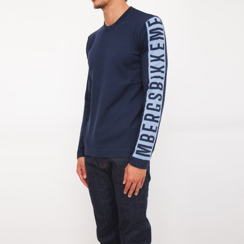 Чоловічий светр BIKKEMBERGS MAGLIA BLU