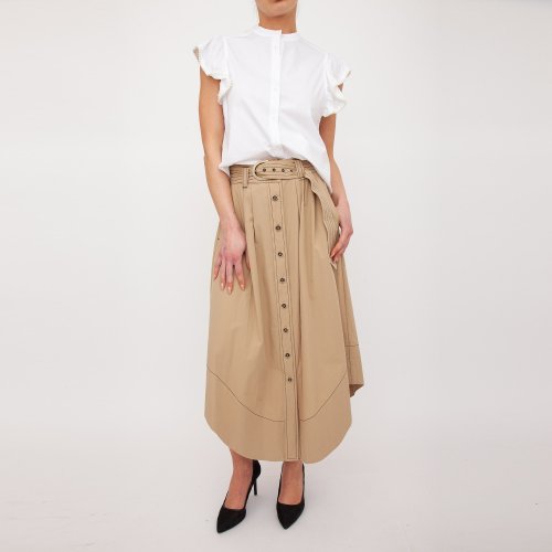 Жіноча блузка TWIN-SET CAMICIA BIANCO