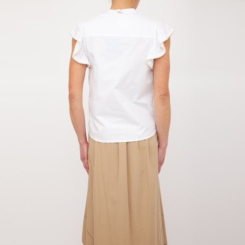 Жіноча блузка TWIN-SET CAMICIA BIANCO