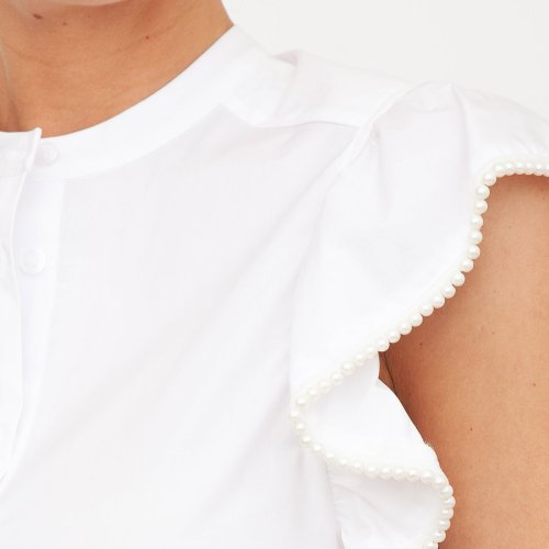 Жіноча блузка TWIN-SET CAMICIA BIANCO