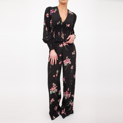 Жіноча сорочка з довгим рукавом TWIN-SET CAMICIA NERO