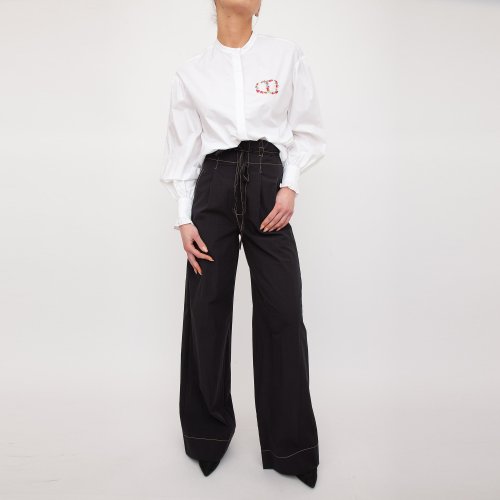 Женские повседневные брюки TWIN-SET PANTALONE NERO