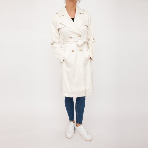 Жіночий тренч GUESS JEANS GIUBBOTTO BIANCO