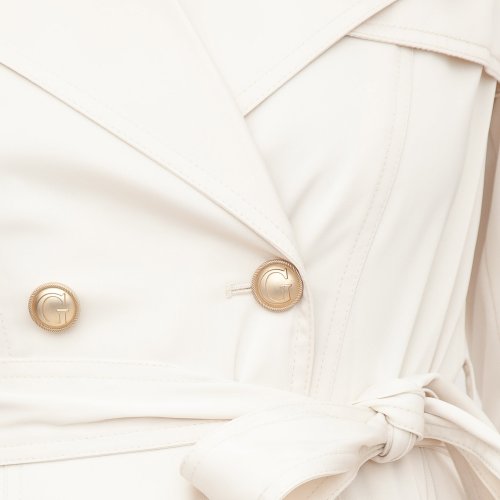 Жіночий тренч GUESS JEANS GIUBBOTTO BIANCO