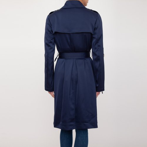 Жіночий тренч GUESS JEANS GIUBBOTTO BLU