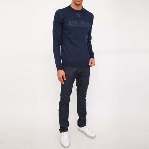 Мужской свитер BIKKEMBERGS MAGLIA BLU