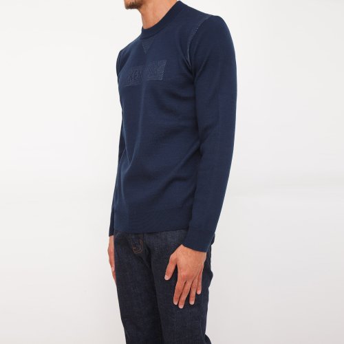 Мужской свитер BIKKEMBERGS MAGLIA BLU