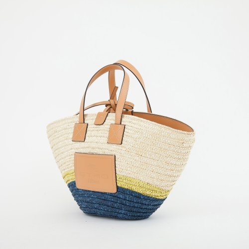 Женская сумка с ручками ETRO BORSA A MANO ETRO BEACH STRIPES 18/35X19X9 FANTASIA