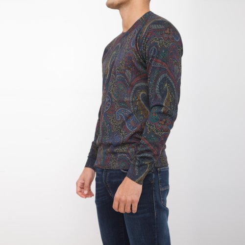 Мужской свитер ETRO C-NECK FANTASIA
