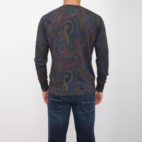 Мужской свитер ETRO C-NECK FANTASIA