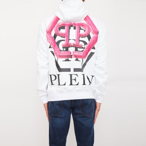 Чоловіча толстовка PHILIPP PLEIN SWEATSHIRT BIANCO