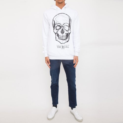 Мужская толстовка PHILIPP PLEIN SWEATSHIRT BIANCO