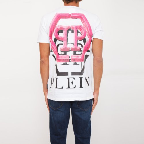 Чоловіча футболка PHILIPP PLEIN T-SHIRT BIANCO
