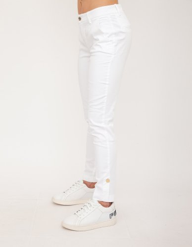 Женские повседневные брюки LIU JO CHINO CHIC REG.W. BIANCO