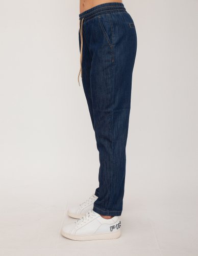 Женские джинсы LIU JO ECS JOGGER DENIM BLU DENIM