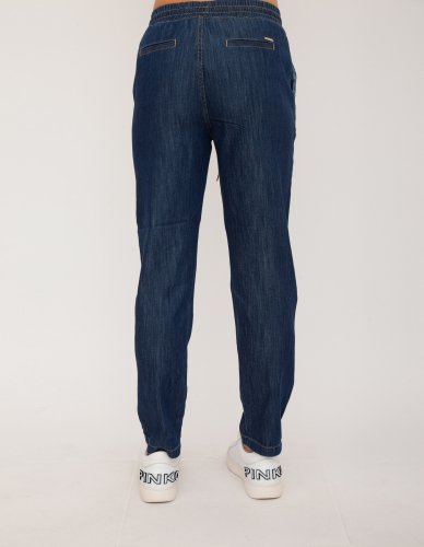 Женские джинсы LIU JO ECS JOGGER DENIM BLU DENIM