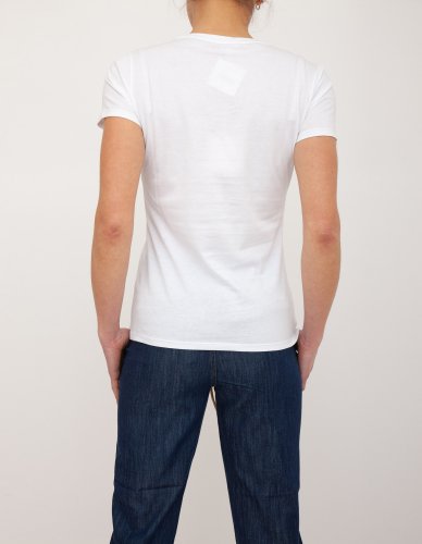 Жіноча футболка LIU JO T-SHIRT MODA M/C BIANCO