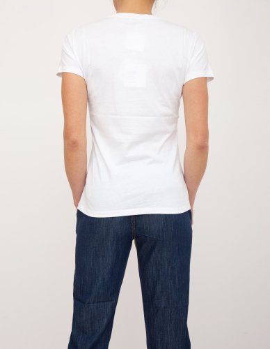 Жіноча футболка LIU JO  ECS T-SHIRT MODA M/C BIANCO