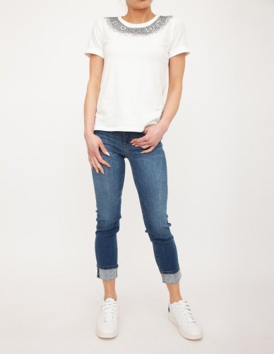 Жіночі джинси LIU JO B.UP.MONROE REG.W. BLU DENIM