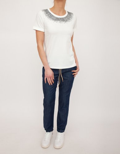 Жіноча футболка LIU JO T-SHIRT M/C BIANCO