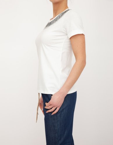 Жіноча футболка LIU JO T-SHIRT M/C BIANCO