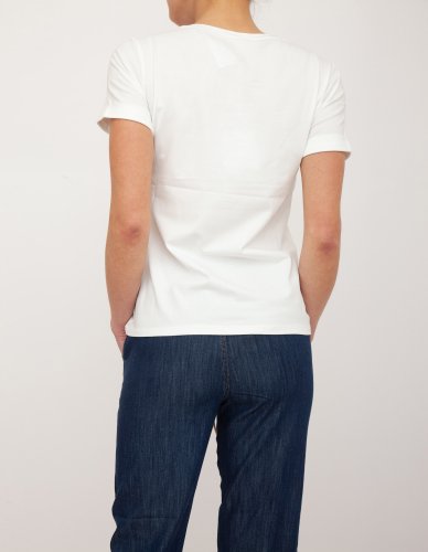 Жіноча футболка LIU JO T-SHIRT M/C BIANCO