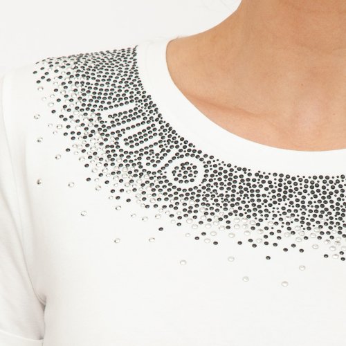 Жіноча футболка LIU JO T-SHIRT M/C BIANCO