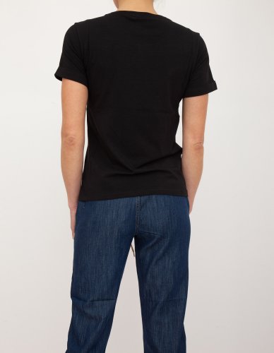 Жіноча футболка LIU JO T-SHIRT M/C NERO