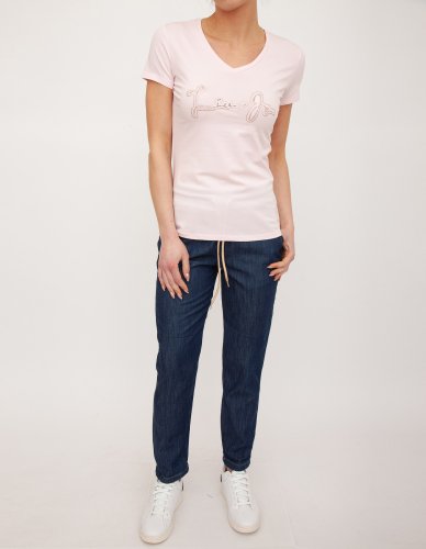 Жіноча футболка LIU JO T-SHIRT M/C ROSA