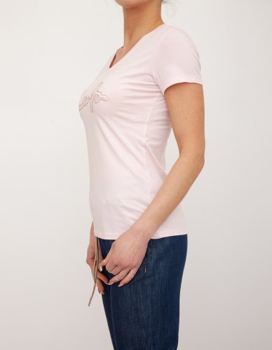 Жіноча футболка LIU JO T-SHIRT M/C ROSA