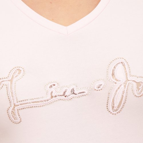 Жіноча футболка LIU JO T-SHIRT M/C ROSA