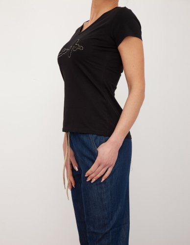 Жіноча футболка LIU JO T-SHIRT M/C NERO