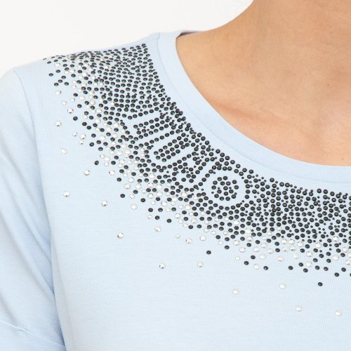 Жіноча футболка LIU JO T-SHIRT M/C CELESTE