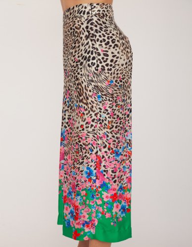 Жіночі повсякденні штани LIU JO PANT.TS NAV LUNGO ANIMALIER