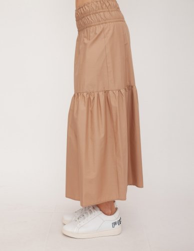 Длинная юбка LIU JO GONNA TS NAV LUNGA BEIGE