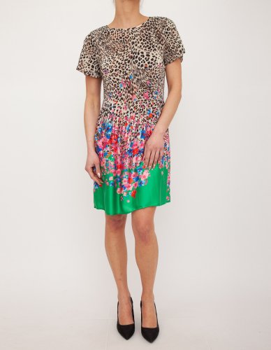 Женское платье LIU JO  ABITO TS.NAV ANIMALIER